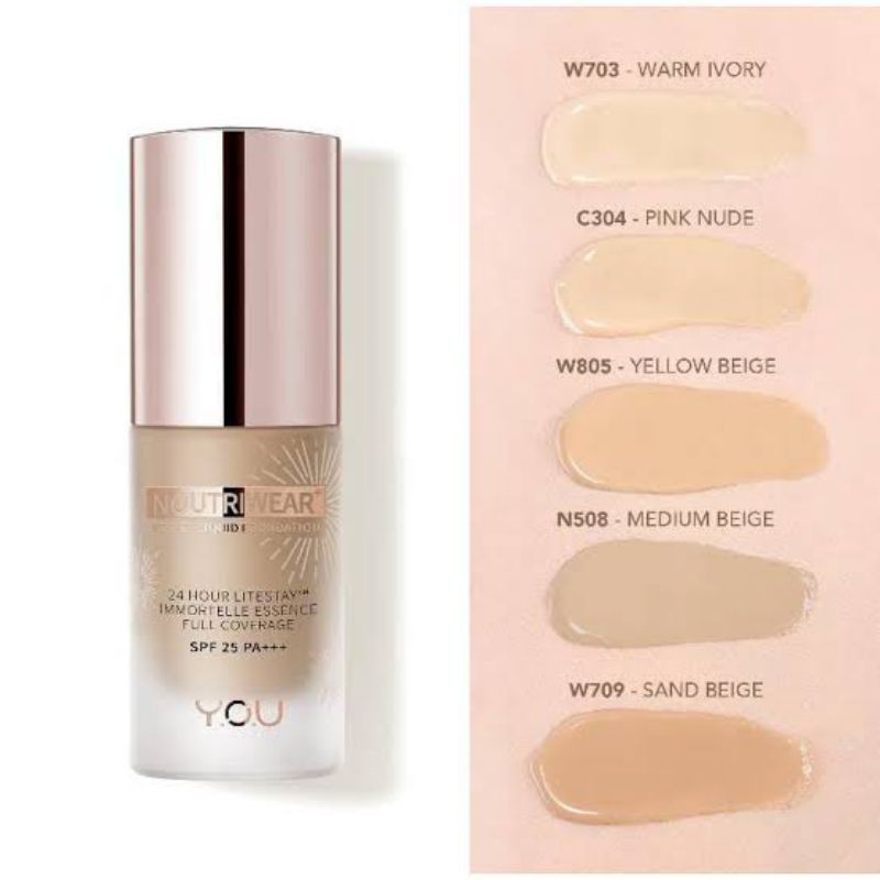 Y.O.U Nutriwear Velvet Foundation 20ml