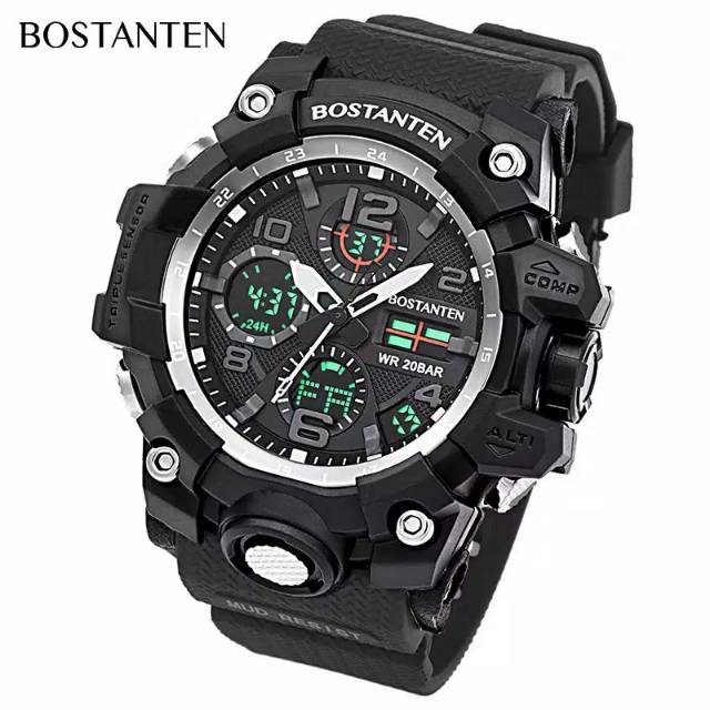 Jam Tangan Pria Digital AUXLAND SPORT Water Resistant 50M