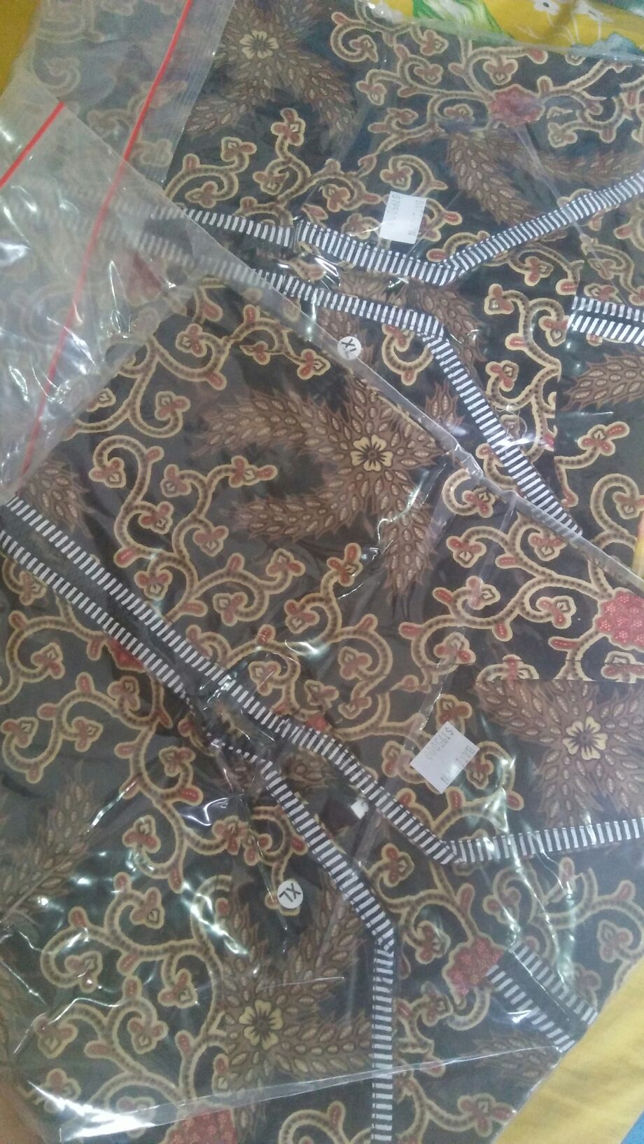 Batik Tunik Shibori Jumputan Terbaru Size S-3l / Hrb026 Yelbor Navbor