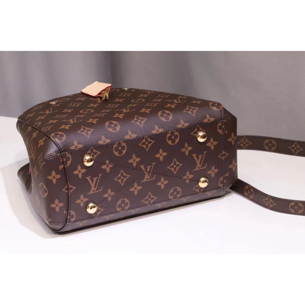 super premium tas Montaigne BB monogram handbags M41055