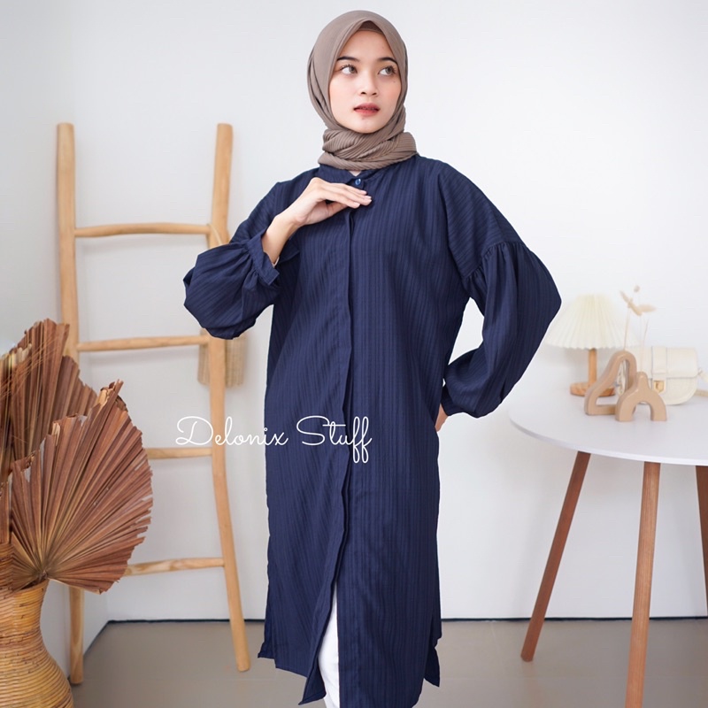 Marsha crinkle tunik