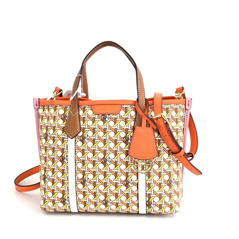 TB Perry Printed Small Triple-Compartment Tote