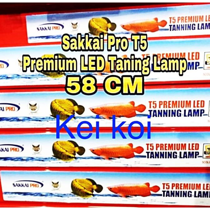 LAMPU LED AQUARIUM 5 WARNA SAKKAI PRO T5-58