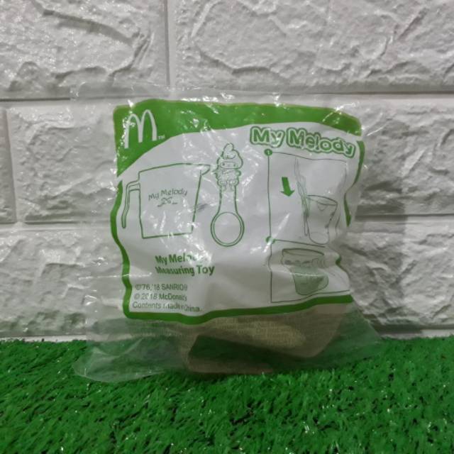 My Melody Measure Toy Happy Meal Mcdonald Mcd