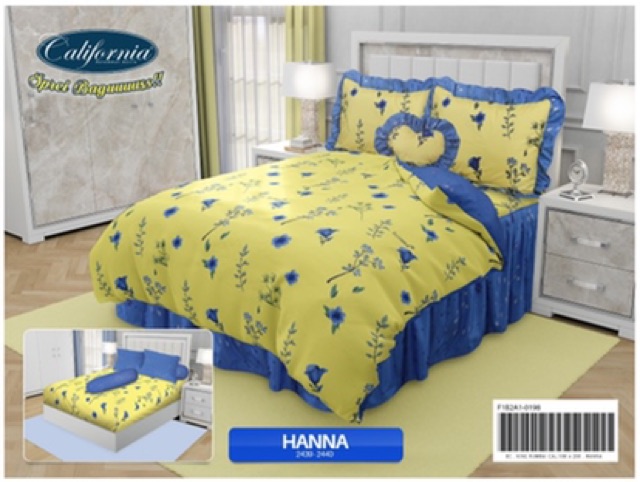 Sprei California 160x200/180x200