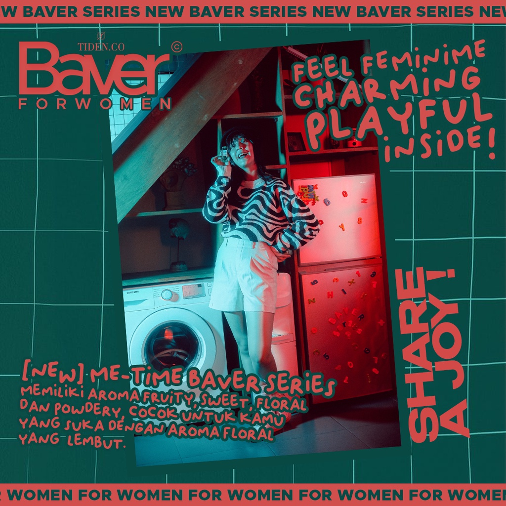 SPECIAL EDITION | NEW Baver Series-Tiden.co Perfume | ME TIME | Parfum Wanita