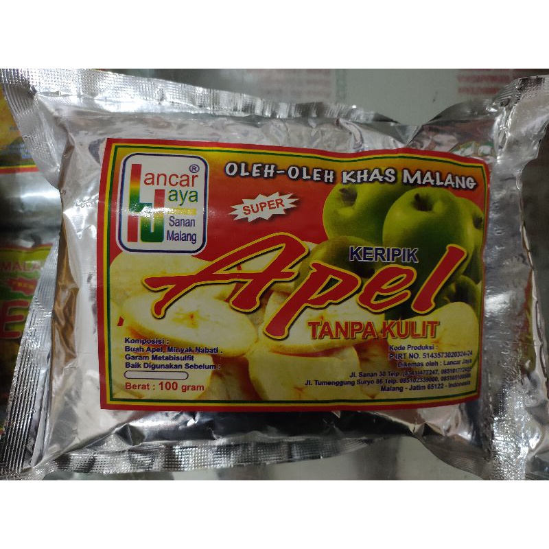 

KERIPIK APEL MALANG UENAK PUOL