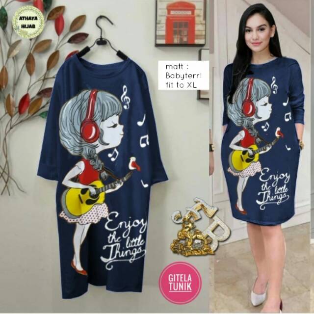 Gitela tunik ( athaya hijab)