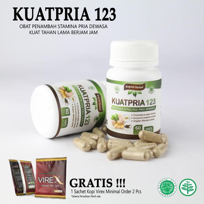 STOCK TERAKHIR KUATPRIA 123 OBAT EREKSI. KERAS TAHAN LAMA - TAHAN EJAKULASI. DINI. TERMURAH
