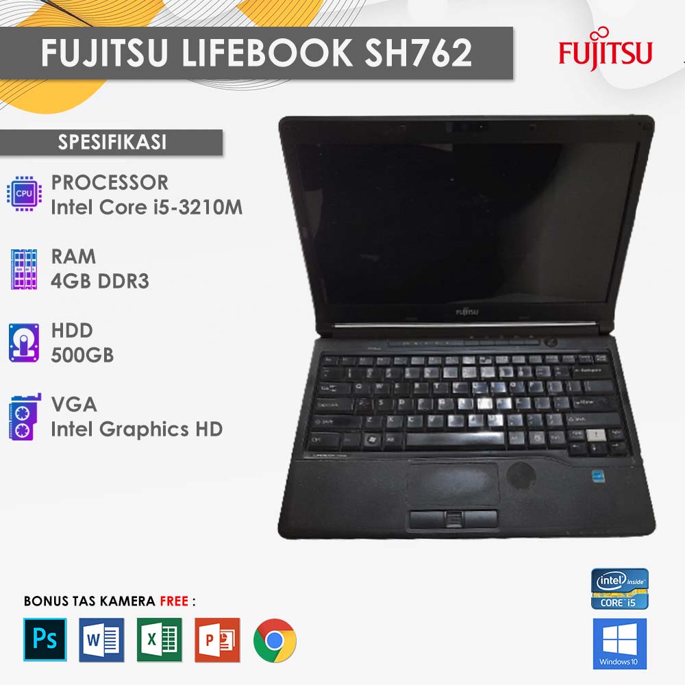 LAPTOP FUJITSU LIFEBOOK S SERIES SH762