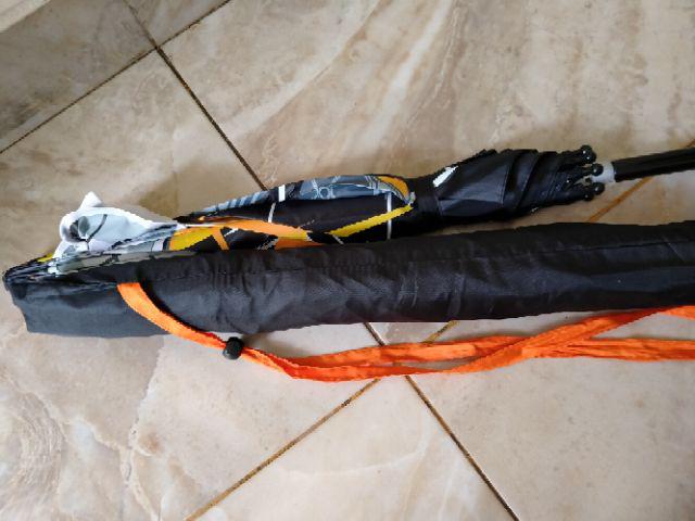 Payung Mobil / Payung Terbalik / Black Edition / Kazbrella / Warna Dalam / Hitam Luar