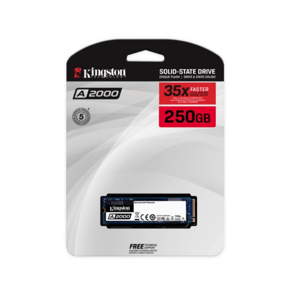 SSD Kingston M2 NVME A2000 Internal 250GB / NV1 256 / NV1 512GB