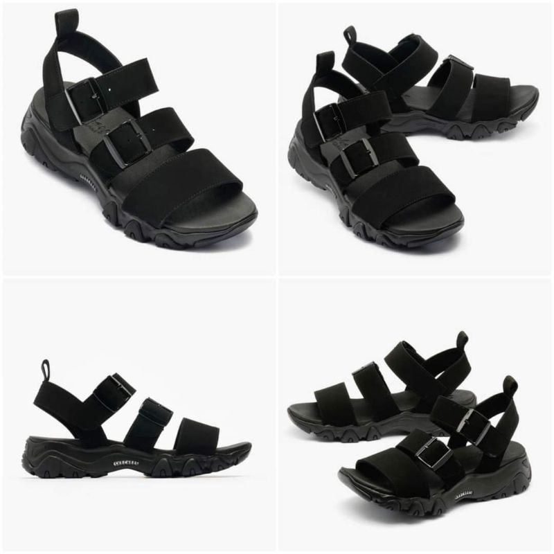 SALEEE 100% Original Skechers D'Lites 2.0 Cool Cosmos Hitam Women's Sandals Kode Produk: SKE32998BBK