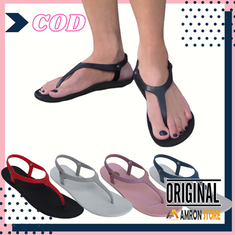 Sandal Tali Casual Wanita Original Kualitas Terbaik Milea Art