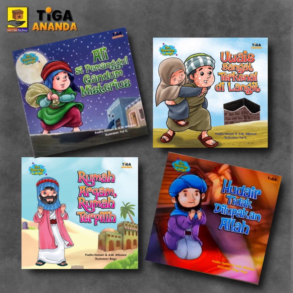 Buku Cerita Anak / Buku Anak islam / Seri Sahabat Nabi