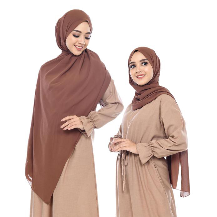 Jual Hijab Pashmina Ceruty Baby doll premium Indonesia|Shopee Indonesia