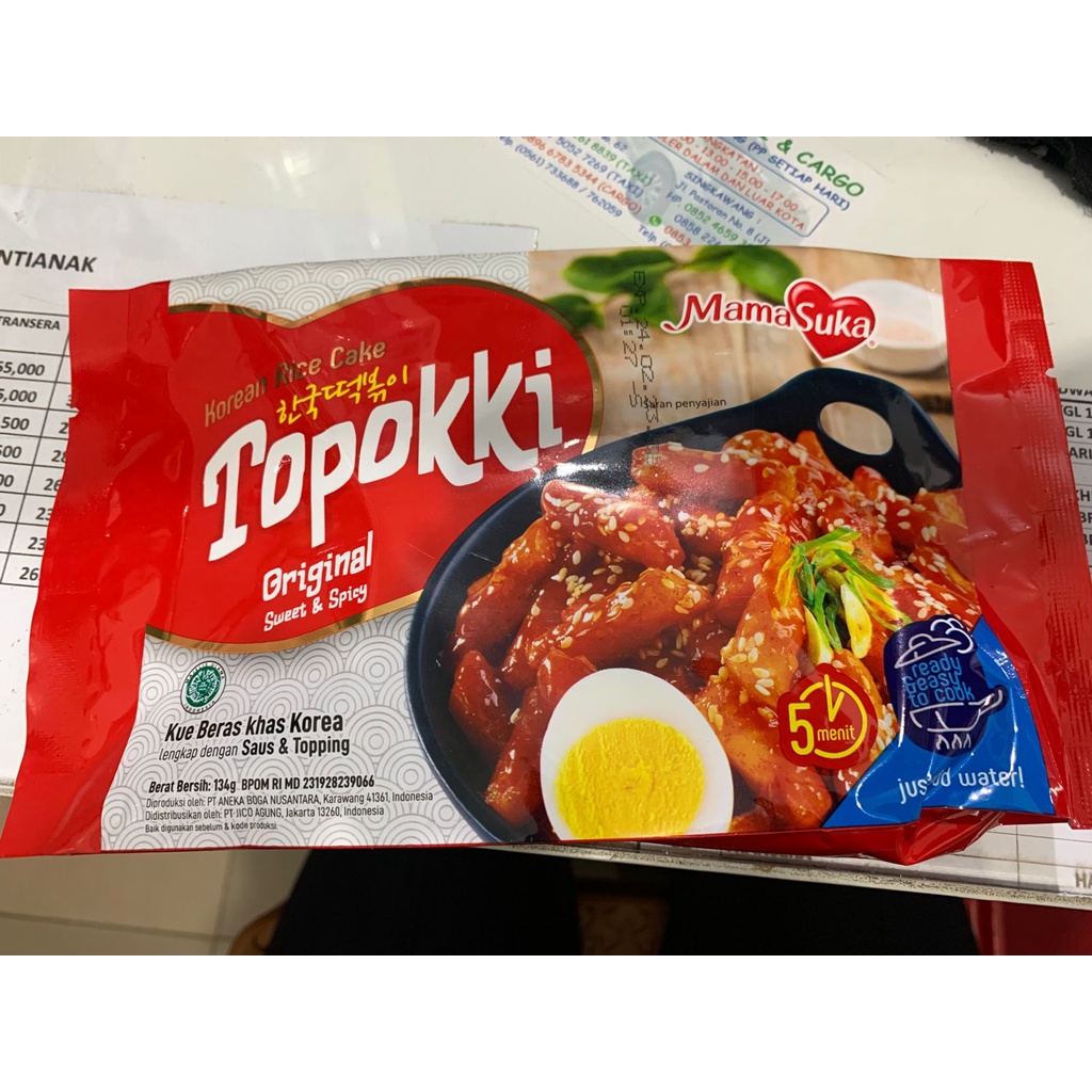 

Topokki Original Sweet&Spicy 134 G