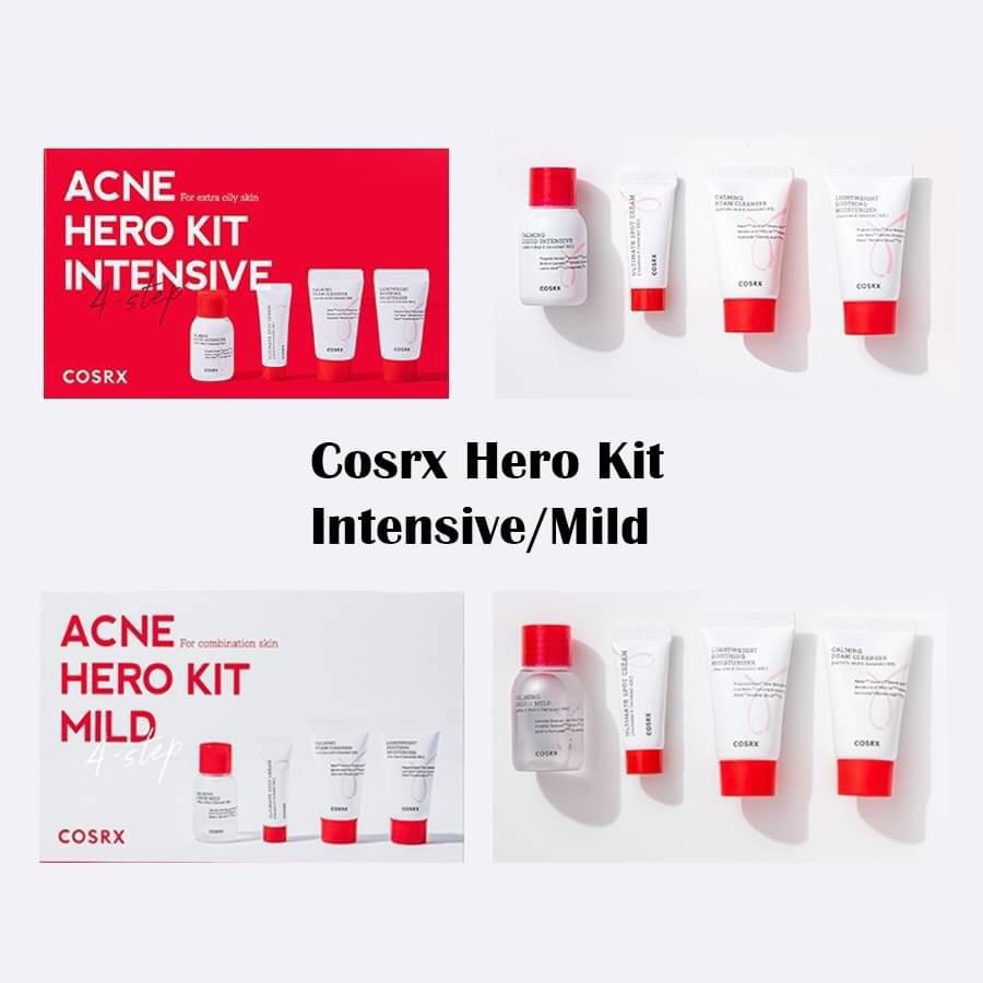(BPOM) COSRX AC Collection Acne Hero Kit Intensive / Mild