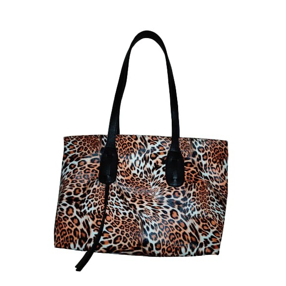 Zalfa Leopard Totebag-Totebag Wanita Terbaru