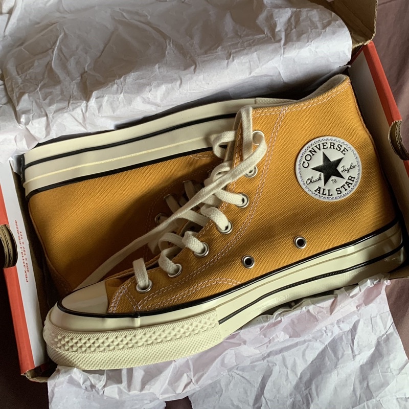 CONVERSE HIGH 70s SUNFLOWER SIZE (39) NEW
