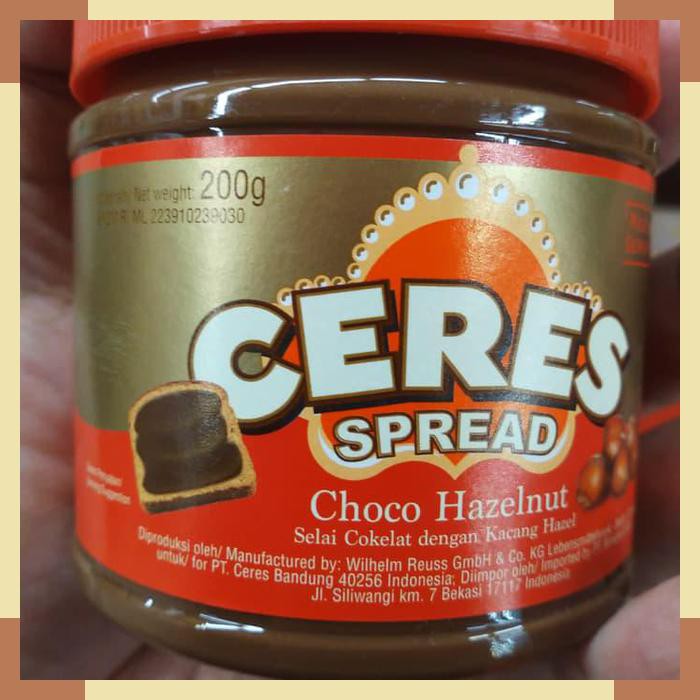 

Ceres spread | choco hazelnut | 200 gram | product of Germany