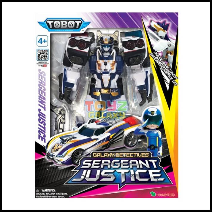 Tobot Galaxy Detectives Sergeant Justice - Original Young Toys