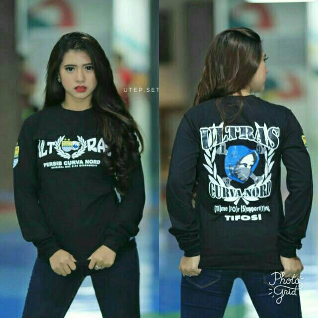 Kaos persib murah panjang ultras pria