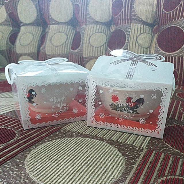 Mangkok mini ayam jago