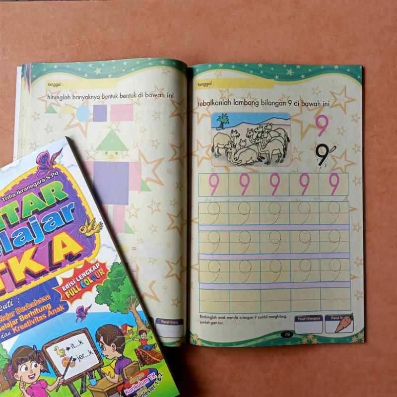 Buku Pintar Belajar  Play Groub &amp; TK FULL COLOUR