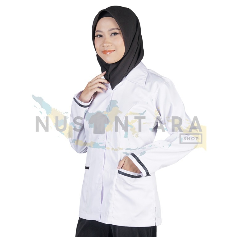 Baju Kerja Dinas Putih Pns Perawat Wanita PDH Putih Kemeja Kerja Pns Wanita Kemeja Dinas Putih Perawat Baju Putih PNS Wanita Seragam Putih PNS Kemeja Putih Kerja