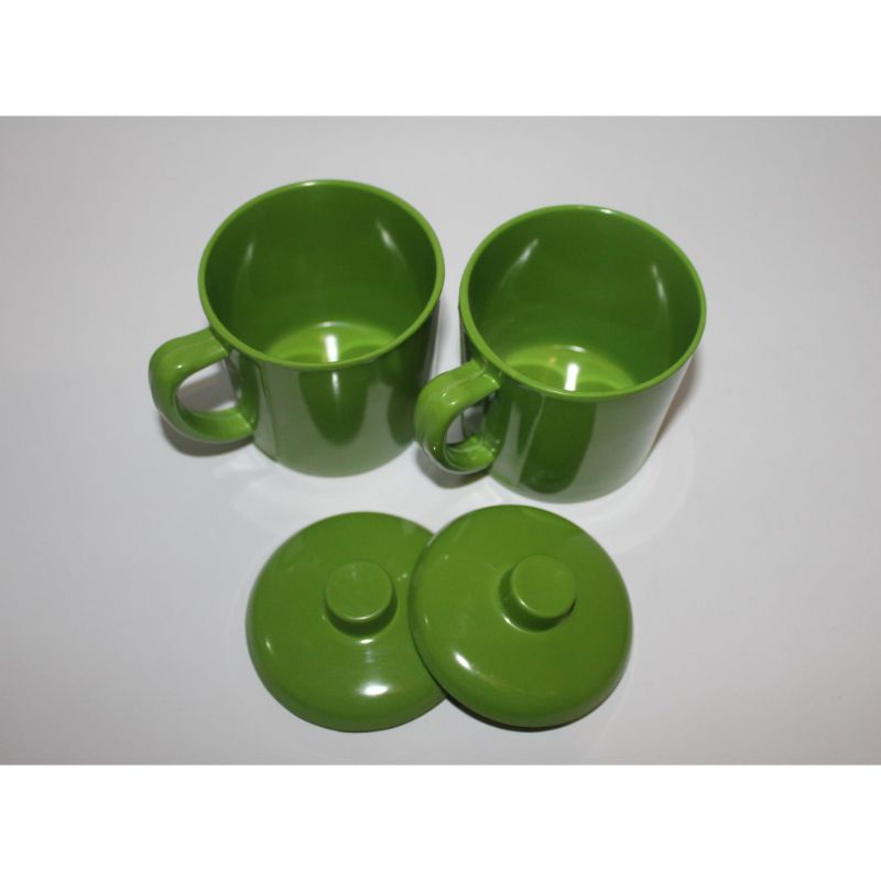 MUG MELAMIN UNICA/GELAS MELAMIN TUTUP UNICA