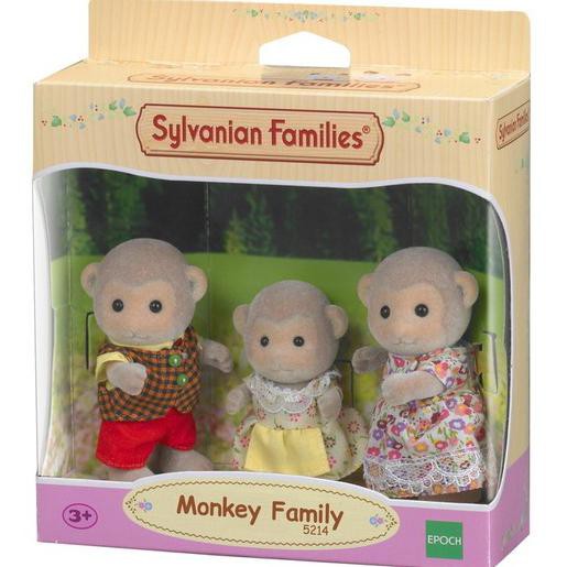 New Arrival Sylvanian Families Monkey Family 5214 - Rare
