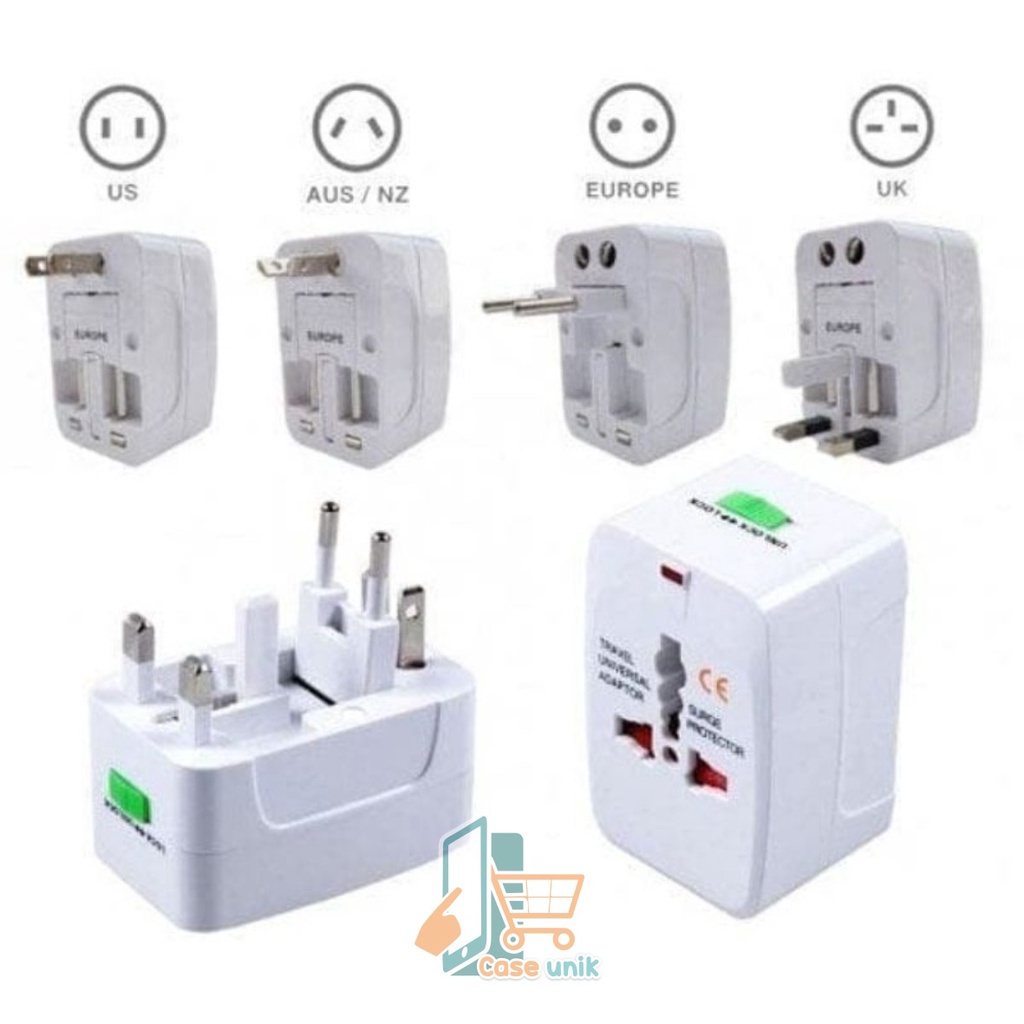 TRAVEL ADAPTOR INTERNASIONAL COLOKAN UNIVERSAL CS4838