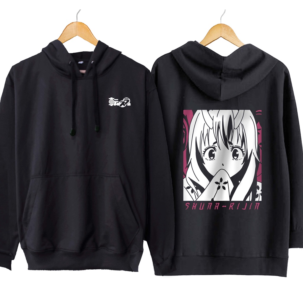 Jaket hoodie jumper anime SHUNA KIJIN - TENSEI SHITARA SLIME DATTA KEN material cotton fleece