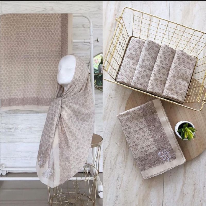 SADEAN HIJAB DENAY MOTIF BARU/HIJAB SEGI4 MOTIF/HIJAB VOAL TERBARU