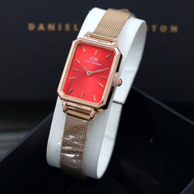 Jam Tangan Wanita Dw Tali Rantai Tanggal Aktif Cod