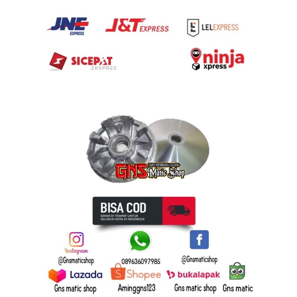 PULLEY RUMAH ROLLER CUSTOM BUBUT RACING MIO KARBU KODE 5LW