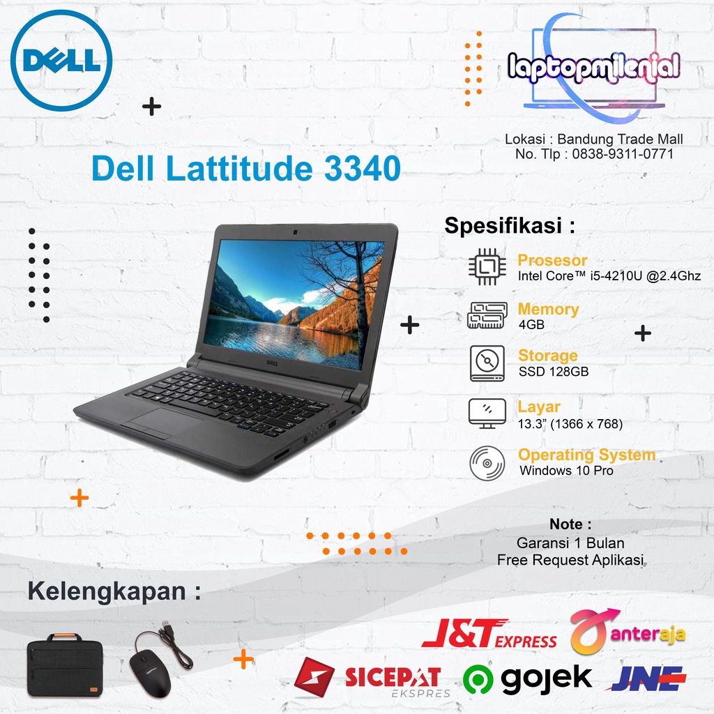 Laptop Murah Original Ultrabook Core i3 / i5 Ram 4GB / 8GB HDD 500GB / SSD 256GB 14