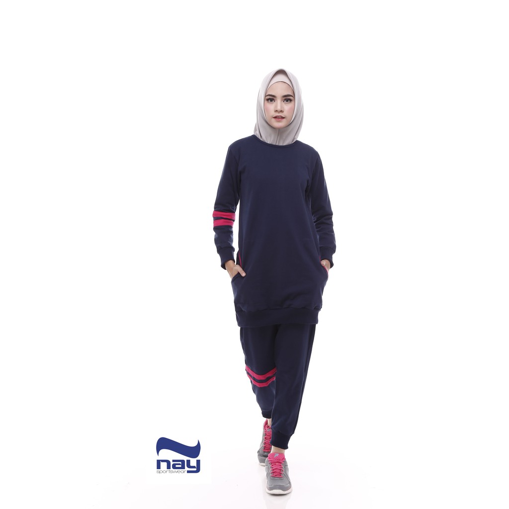  Desain  Baju  Olahraga  Muslimah Gejorasain