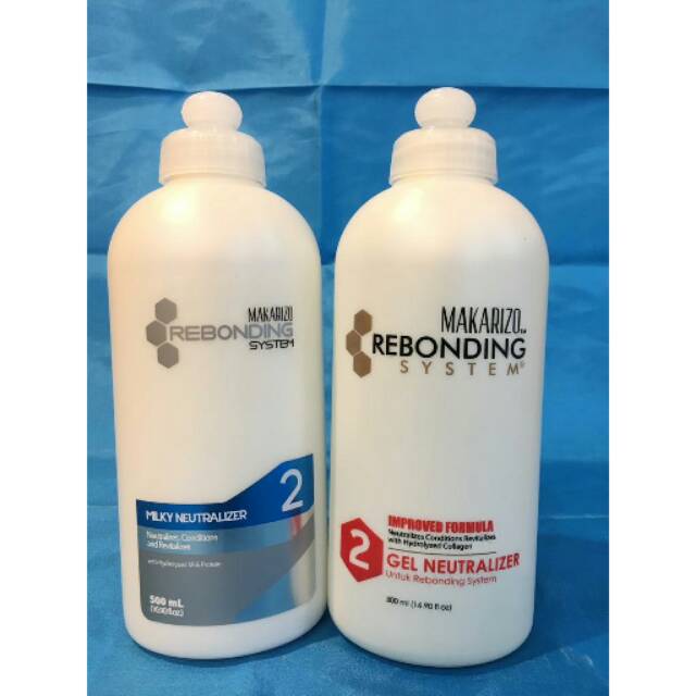 Makarizo Step 2 Rebonding System / Smoothing Neutralizer Botol 500ml