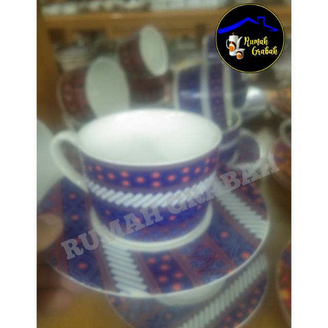 Cangkir set Batik