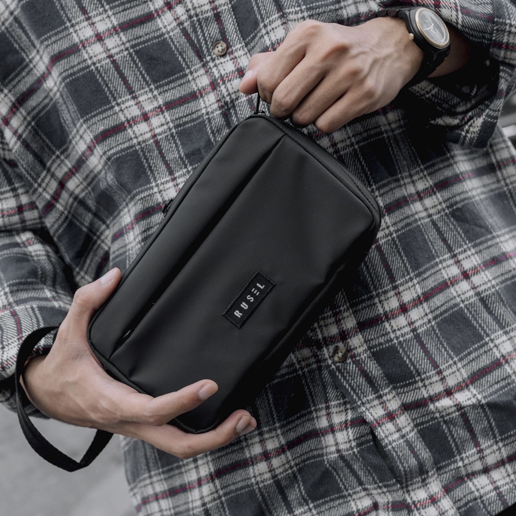 HEYRUS RUSEL I Sling Bag Aruna Lite I Clutch Bag Pria Wanita