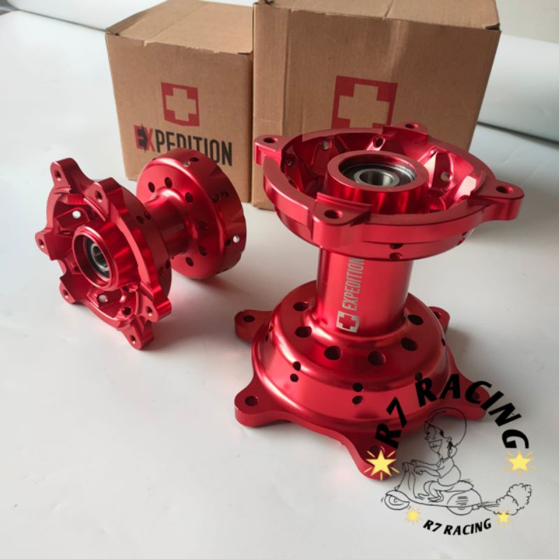 TROMOL CRF 150 EXPEDITION DEPAN BELAKANG FULL CNC TROMOL SET EXPEDITION HONDA CRF 150L