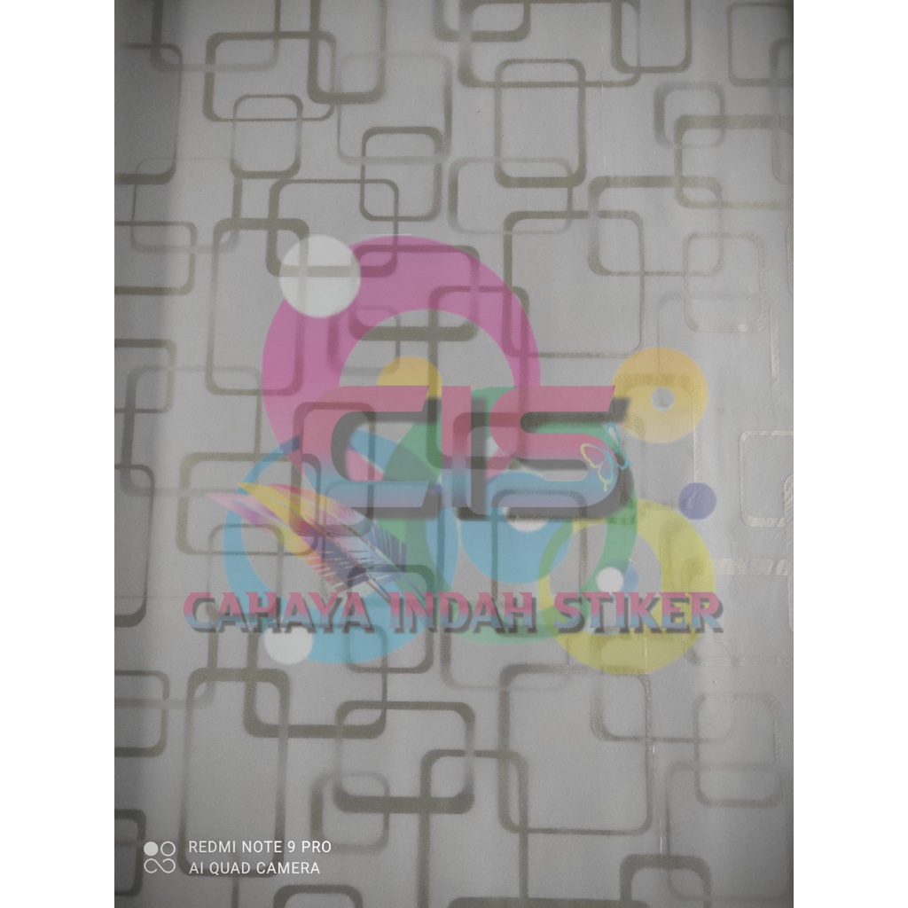 Stiker Kaca Sanblast Kaca Kamar Mandi /Jendela Motif 012