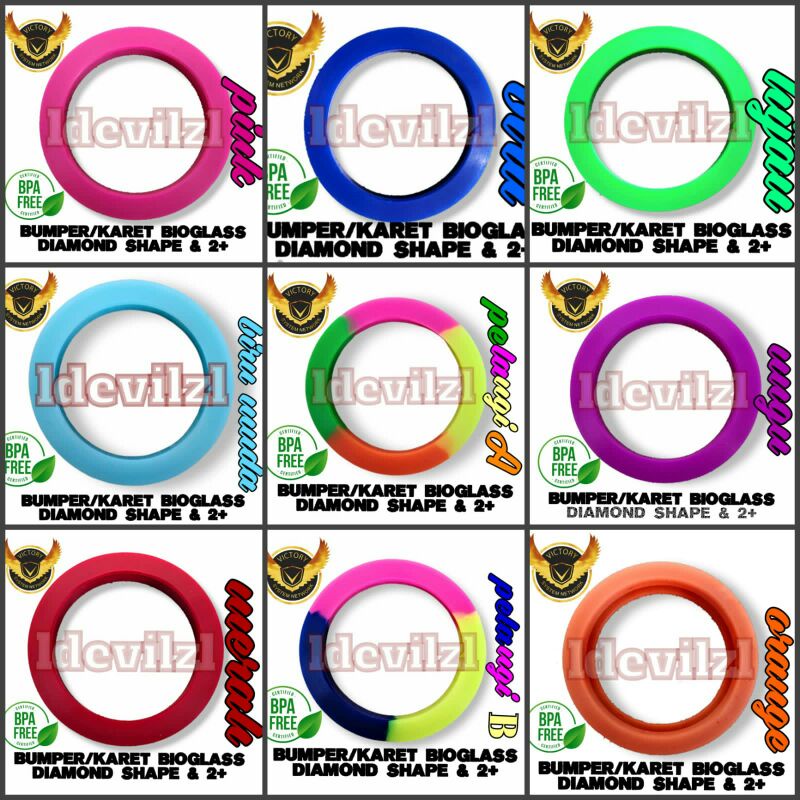 Karet Pelindundung Bioglass 2s+ dan diamond shape Mci