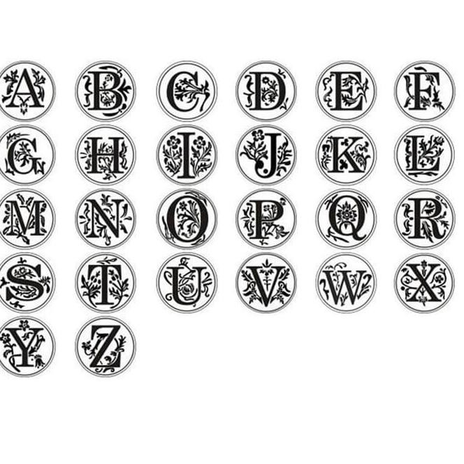

Pn8Code Wax Seal Stamp Wood Handle - Stempel Sealing Lilin Inisial Huruf A-T(Kekinian)X6H4