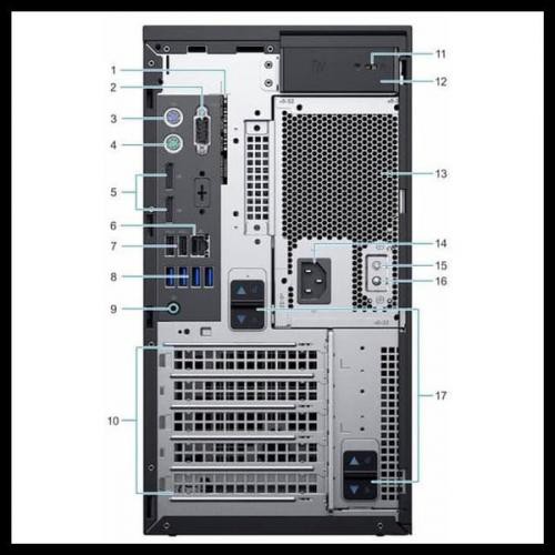 Dell T40 Intel Xeon E 2224G 8GB 1TB Server Ex T30 Xeon E2224G