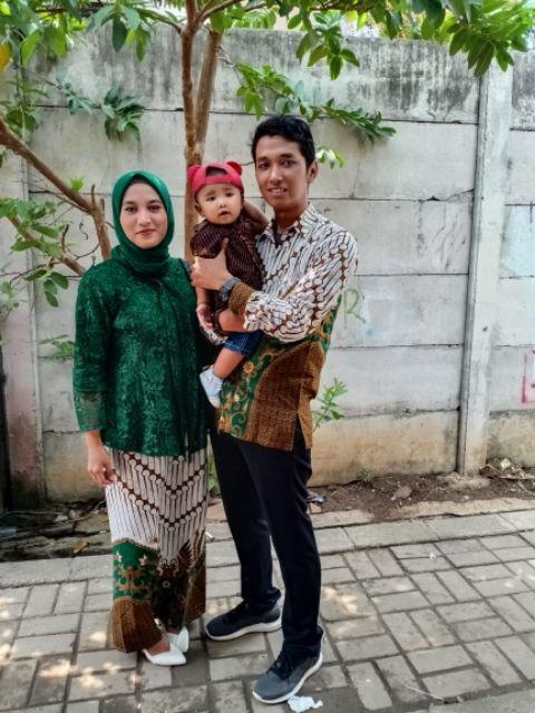 Maura Couple - Sania Ruffle Batik Couple Ori Ndoro Jowi Dnt Garansi Termurah Shopee - Mika Hijau