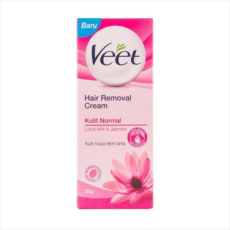 VEET HAIR REMOVAL CREAM NORMAL SKIN 25 GR - PERONTOK BULU KULIT NORMAL