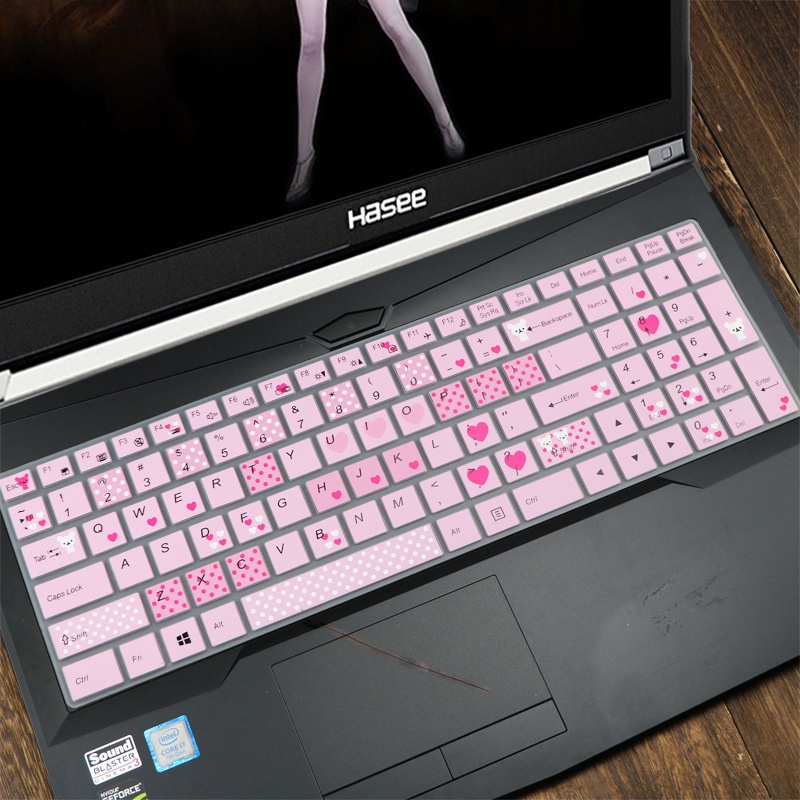 For 15.6 Inches Hasse Z7M Z7-KP7SC KP5SC Soft Ultra-thin Silicone Laptop Keyboard Cover Protector